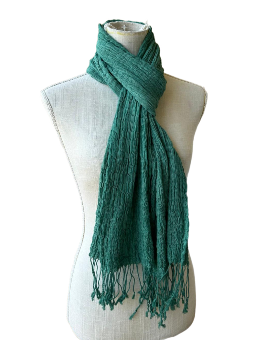 Wrinkled Cotton Shawl