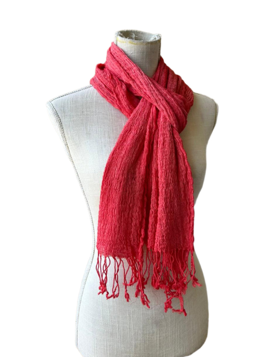 Wrinkled Cotton Shawl