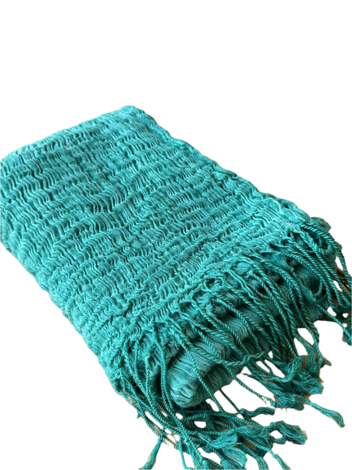 Wrinkled Cotton Shawl