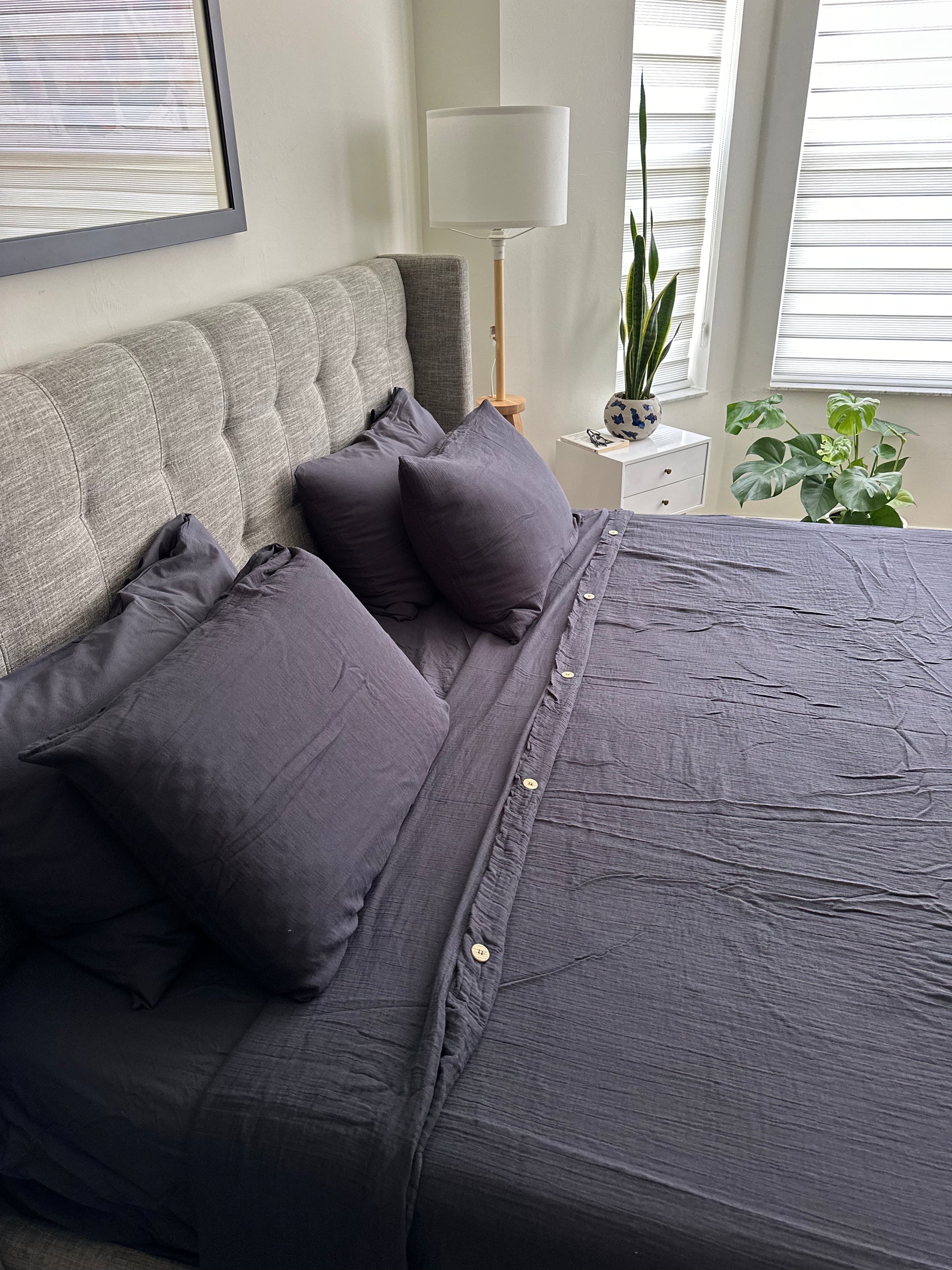 ANTHRACITE / KING DUVET