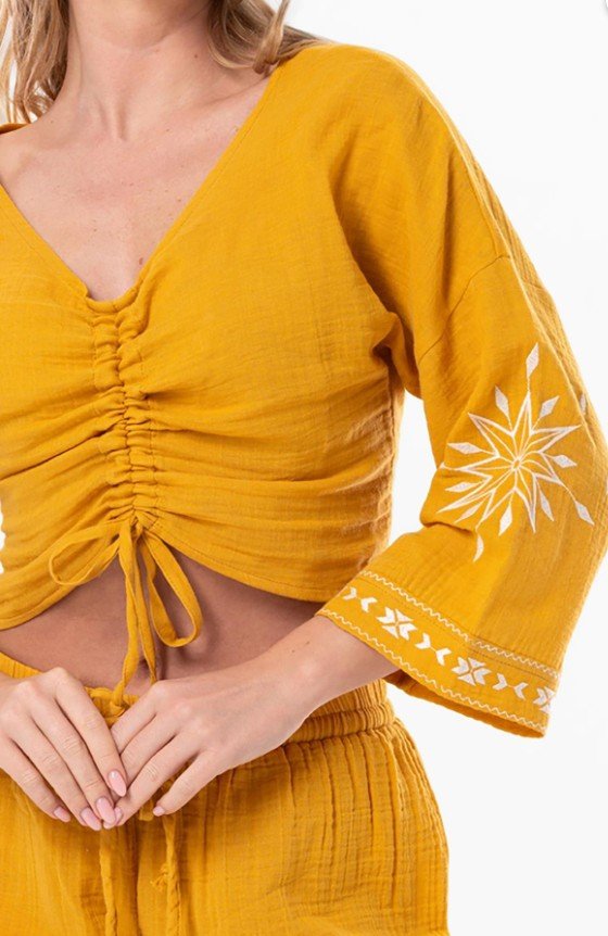 LONG SLEEVE BLOUSE 512 - Authentic Cotton