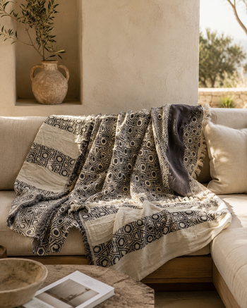Tughra Blanket Throw (55"*75")