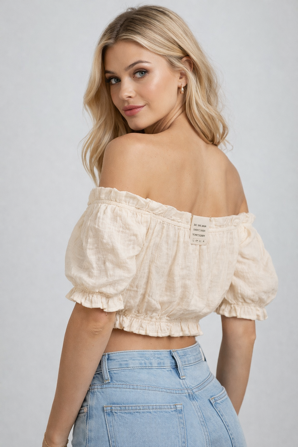 Muslin Crop Top #453