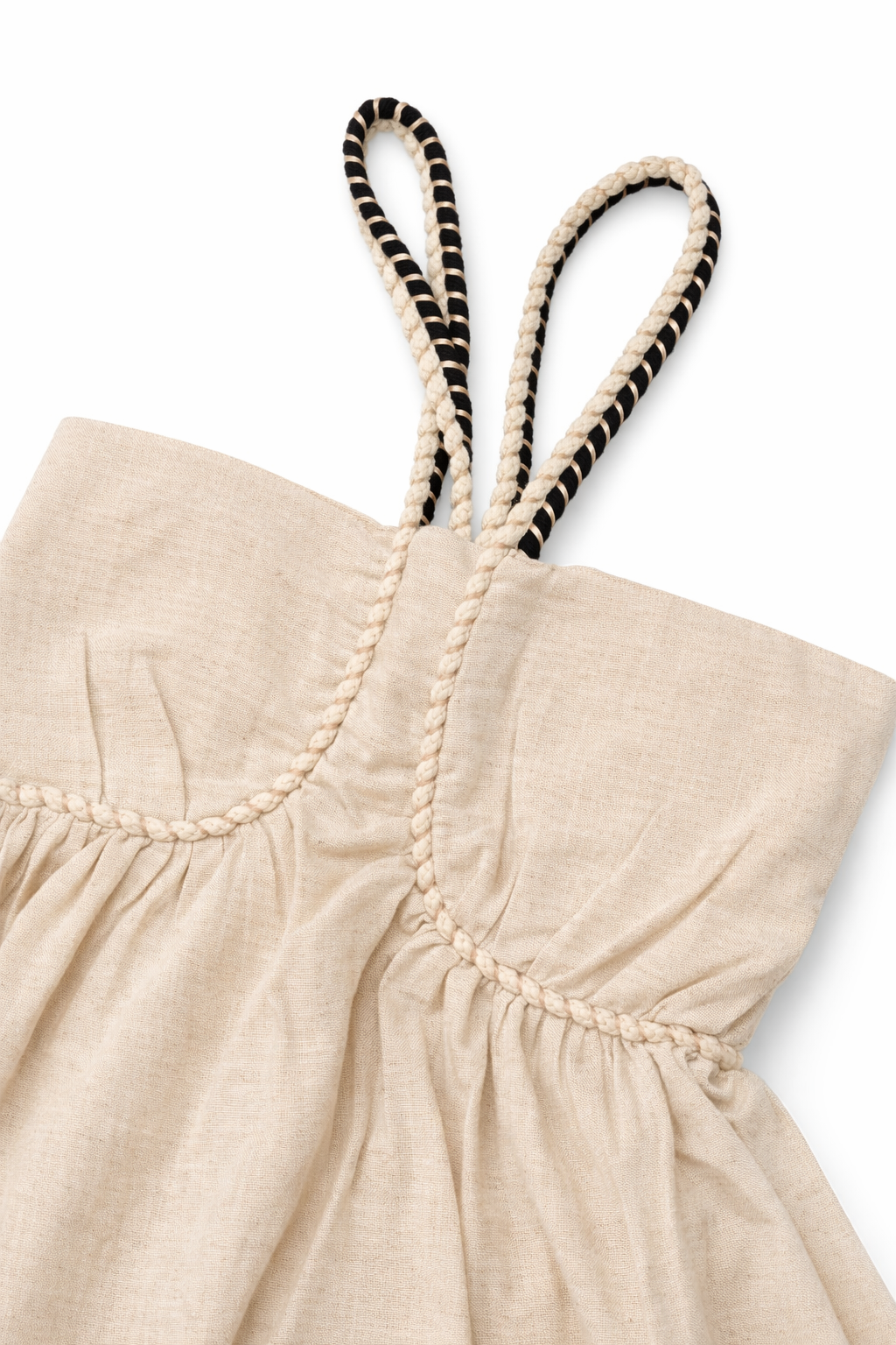 Linen/Cotton/Viscose Dress # 551 (Beige)