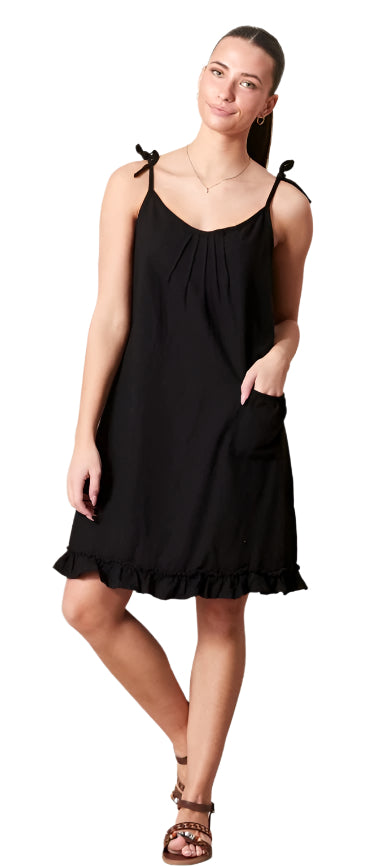 Linen/Cotton Blend Dress # 5657