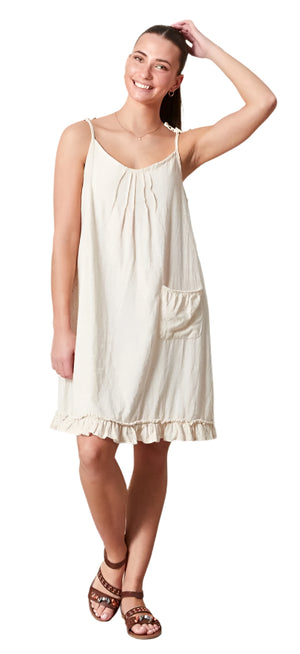 Linen/Cotton Blend Dress # 5657