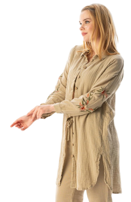 HAND EMBROIDERY TUNIC # 552