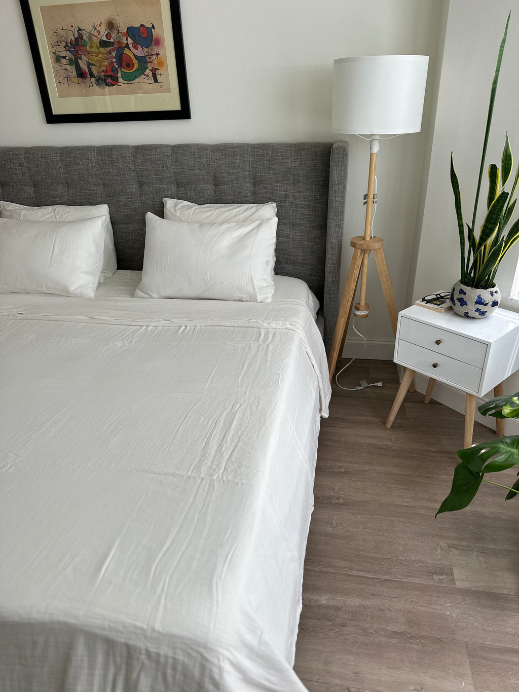 OFF WHITE / KING DUVET