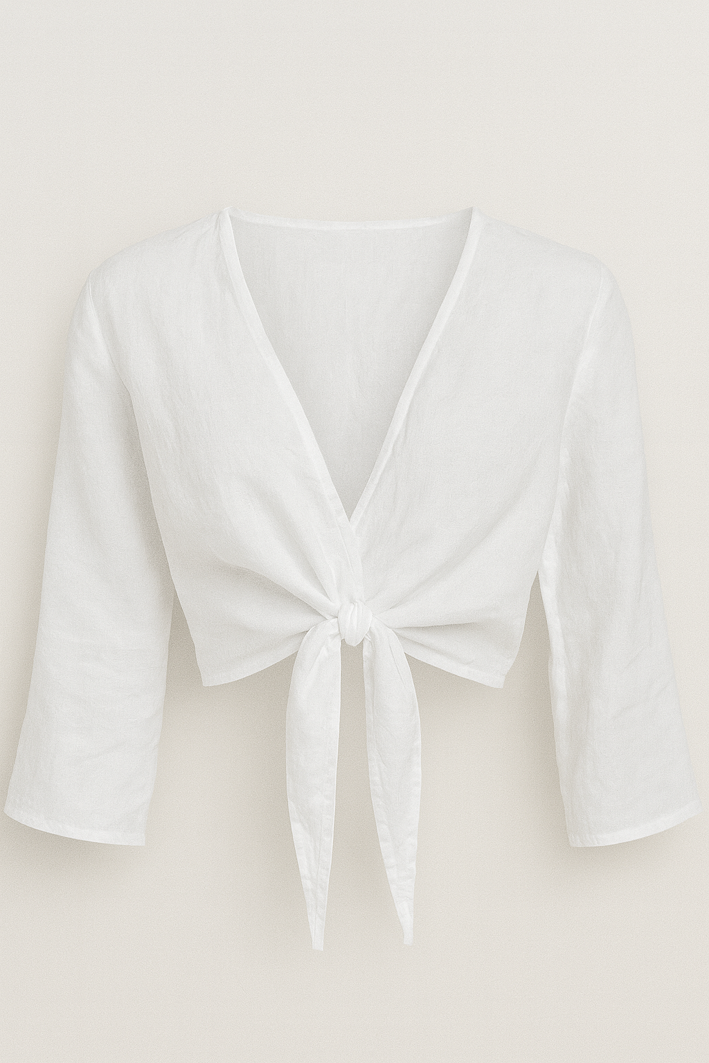 Wrapover Tie Blouse # 4394