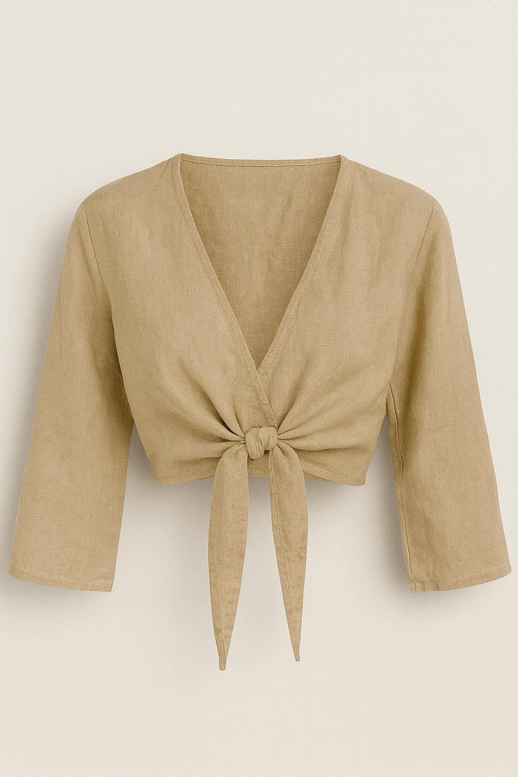 Wrapover Tie Blouse # 4394