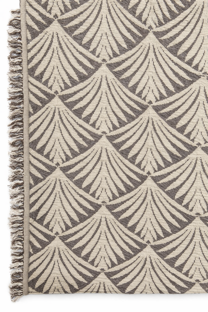 Crinkled-Cotton Throw