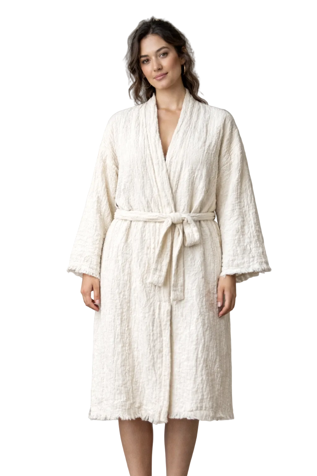 Blue Circle Eye-Design with Pockets