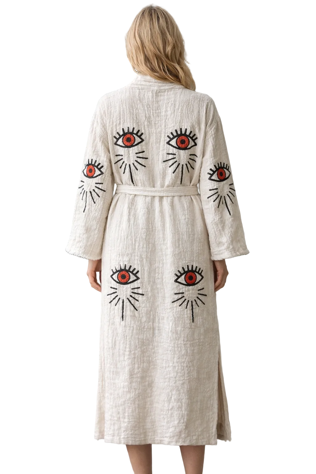 Red Eye-Design with Pockets