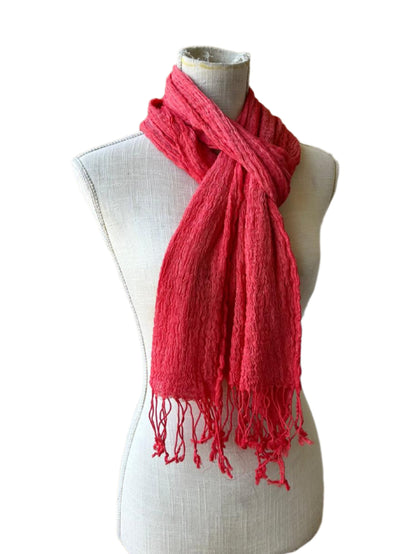 Wrinkled Cotton Shawl