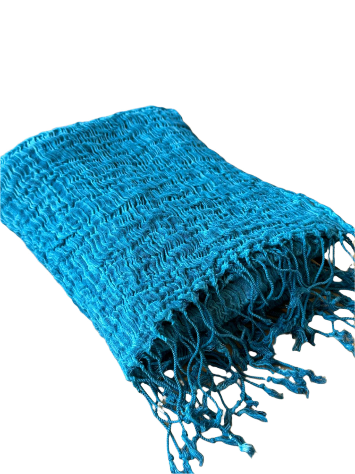 Wrinkled Cotton Shawl