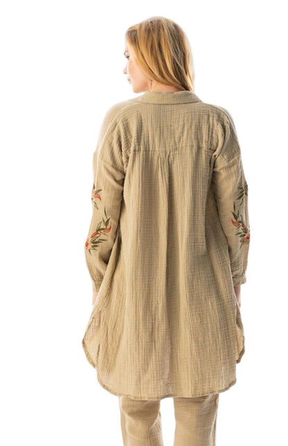 ARM EMBROIDERY TUNIC  552 - Authentic Cotton