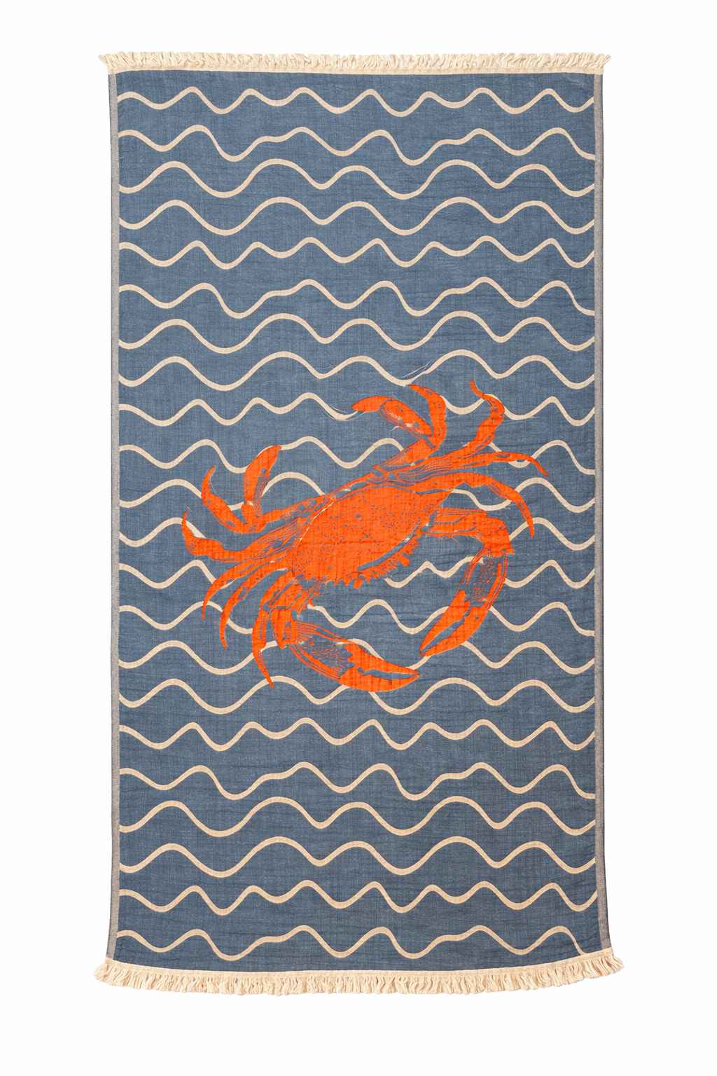 Blue Crab - Design - Authentic Cotton