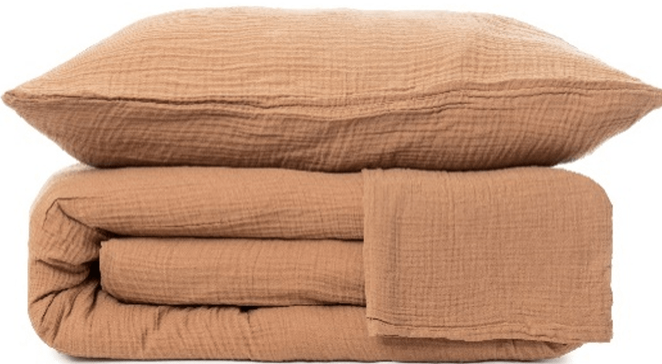 CAMEL /QUEEN DUVET - Authentic Cotton