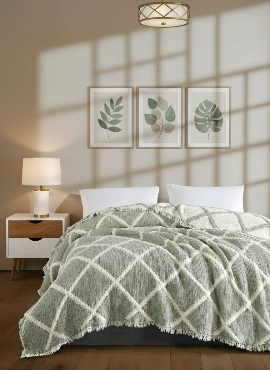 EDGE LIGHT GREEN - Authentic Cotton