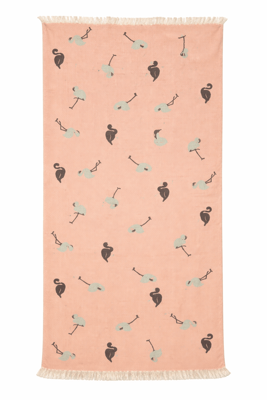 Flamingo - Design - Authentic Cotton