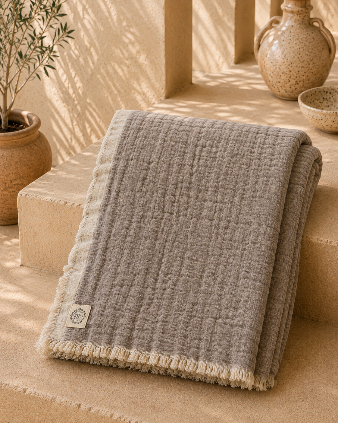 Istanbul Muslin Throw