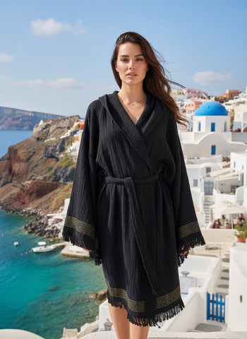 Greek on Black/White 1972 - Authentic Cotton