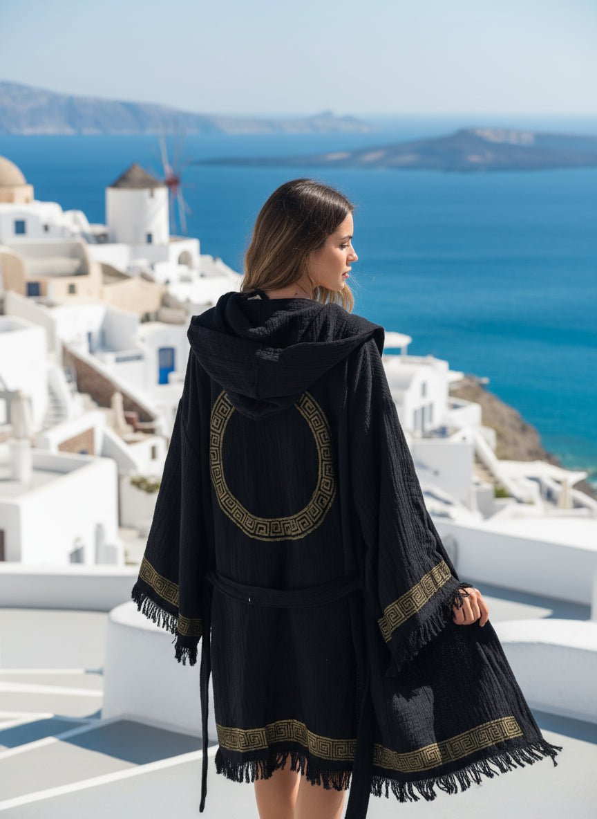 Greek on Black/White 1972 - Authentic Cotton