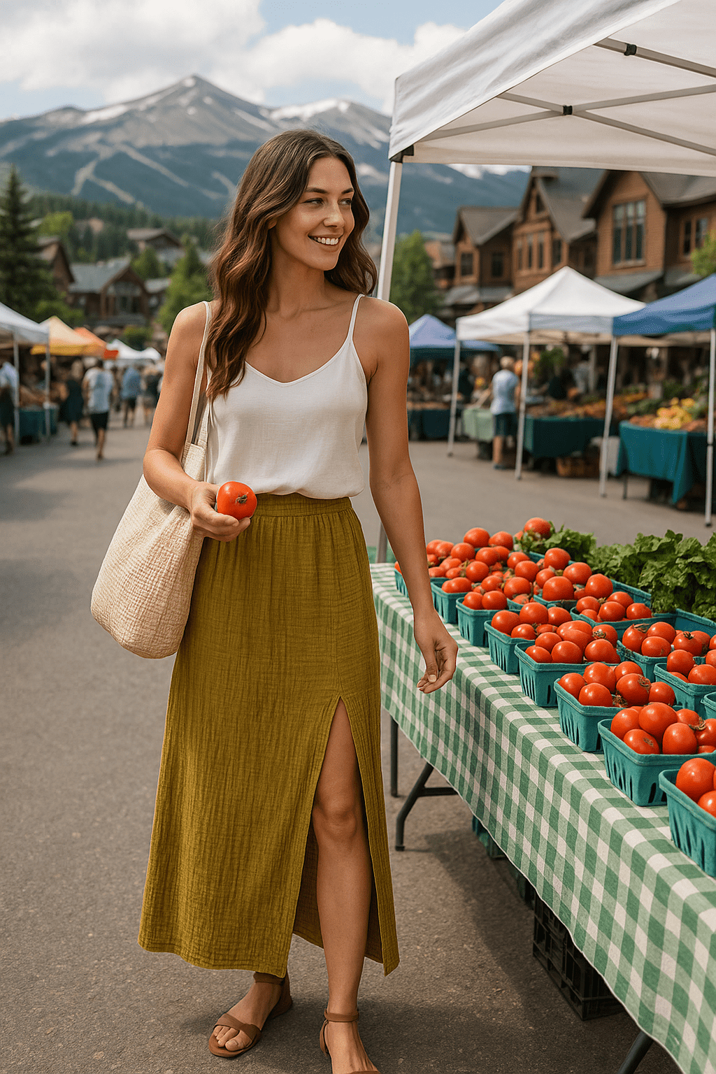 LONG SKIRT  3417 - Authentic Cotton