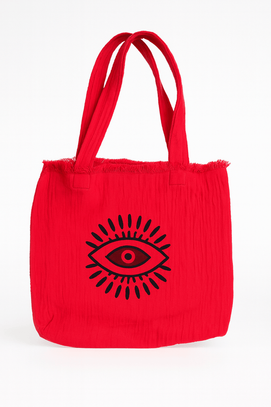 Muslin Bag Eye Design - Authentic Cotton
