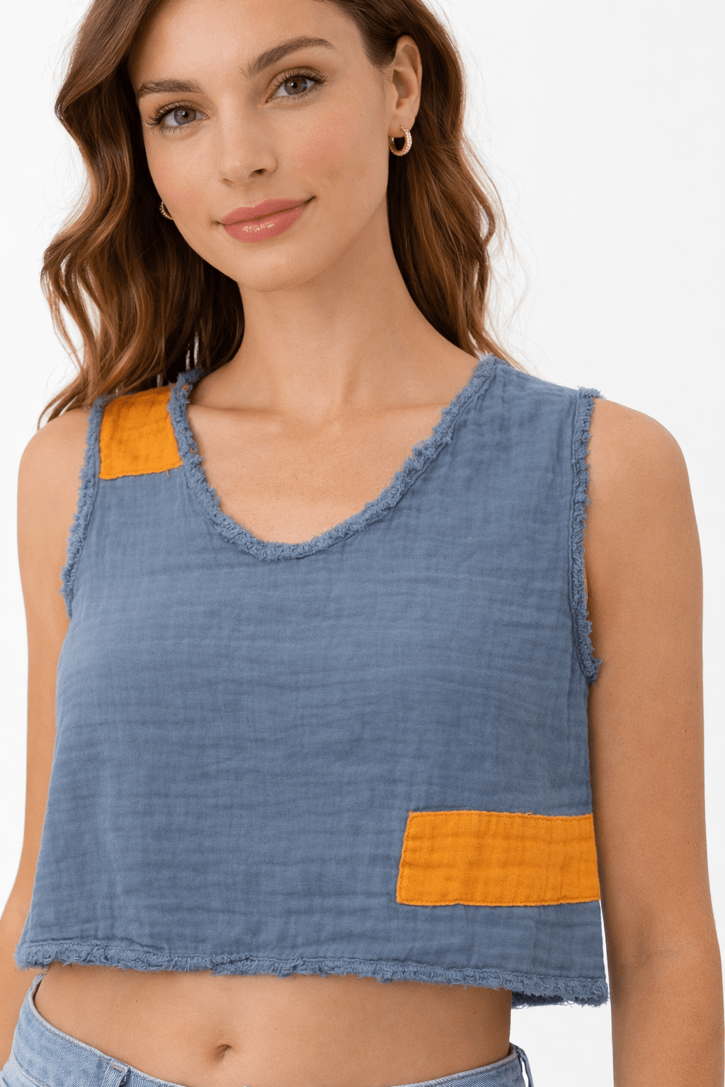 Muslin Blouse  5798 - Authentic Cotton