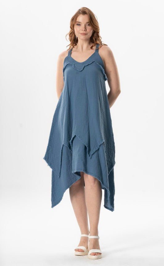 MUSLIN DRESS  524 - Authentic Cotton