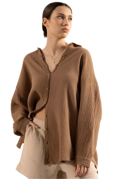 Muslin Shirt 4835 - Authentic Cotton