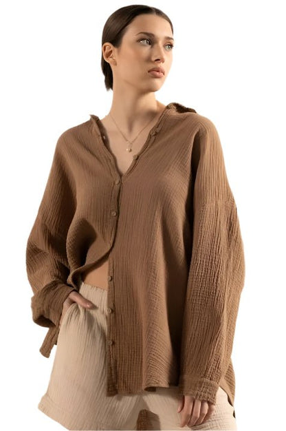 Muslin Shirt 4835 - Authentic Cotton