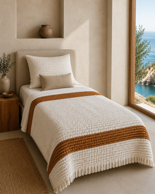 Mustard Throw Blanket