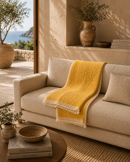 Istanbul Muslin Throw