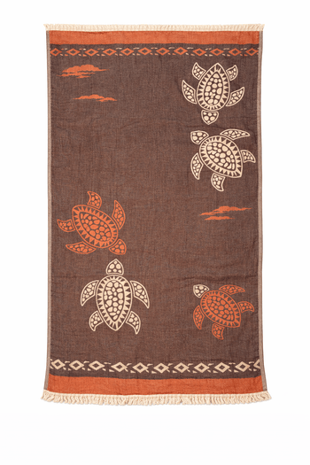 Sea Turtle Design - Authentic Cotton