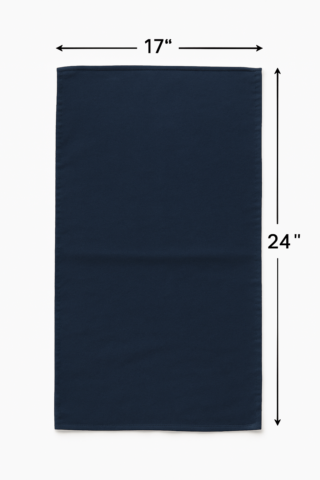 Solid Navy - Authentic Cotton