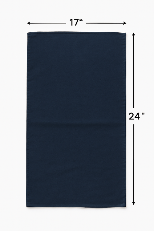 Solid Navy - Authentic Cotton
