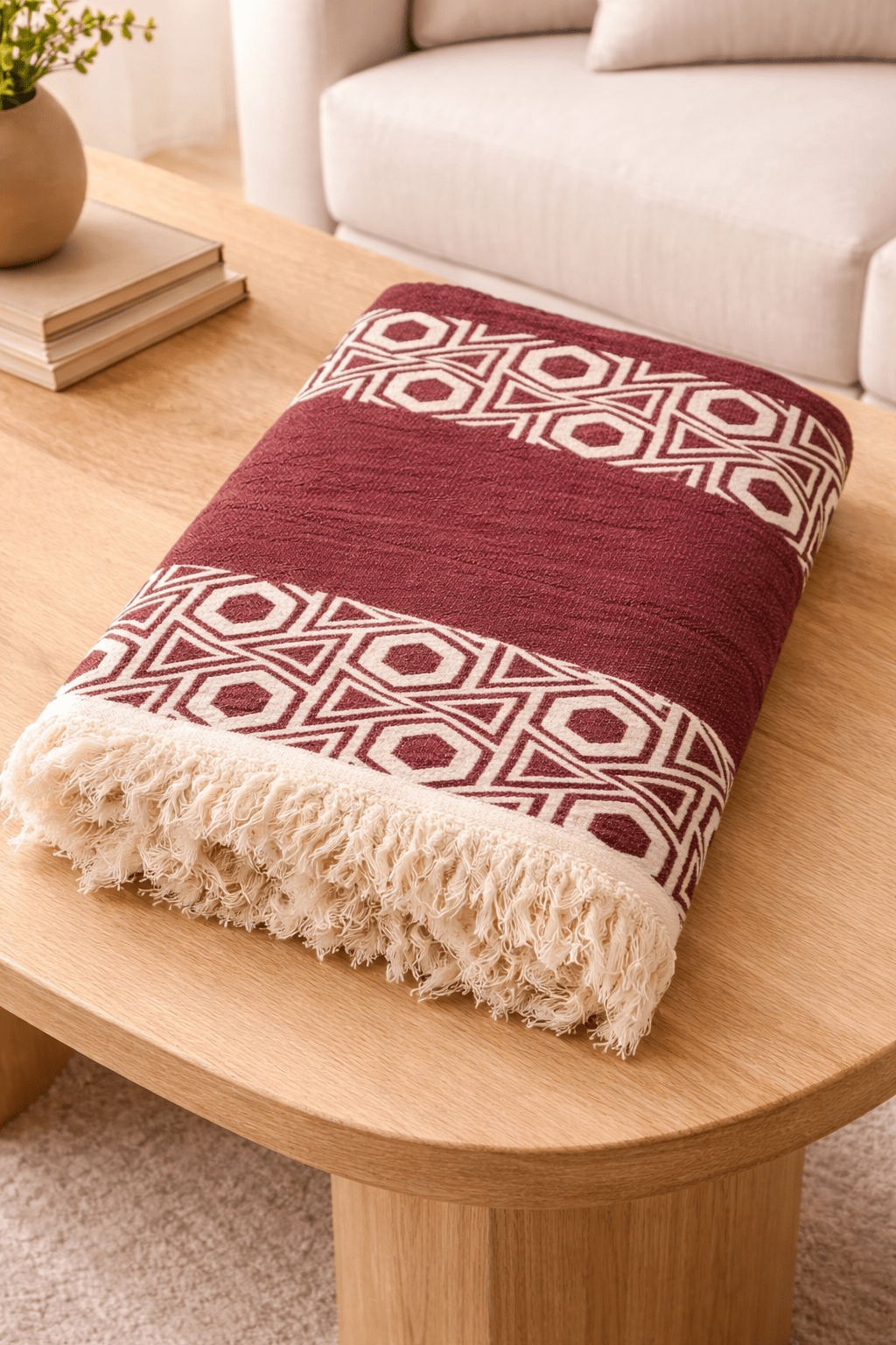 Tughra Blanket Throw - Authentic Cotton