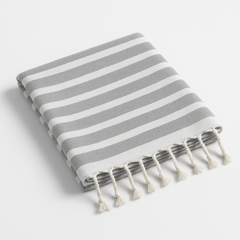 Ultra Thin 100% Turkish Cotton Towels (4) for $80 - Authentic Cotton