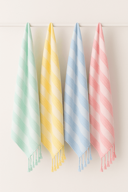 Ultra Thin Turkish Towels - Authentic Cotton