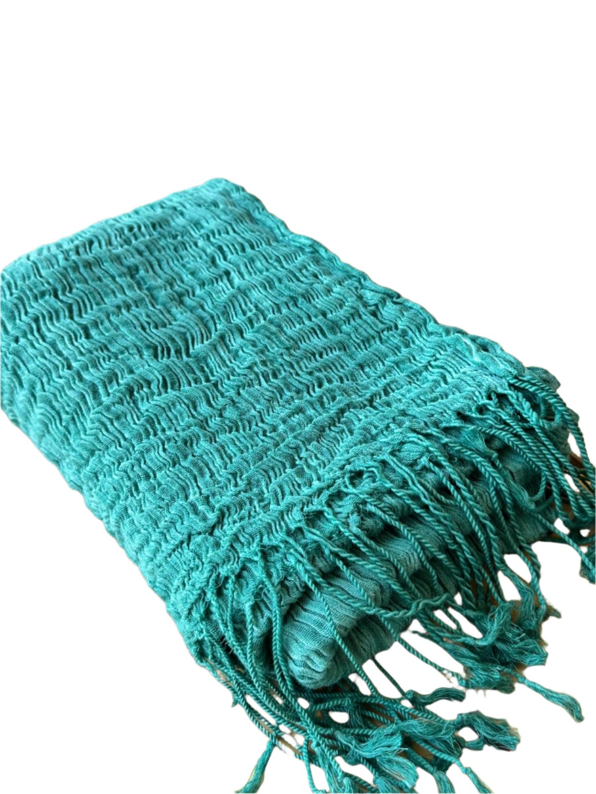 Wrinkled Cotton Shawl - Authentic Cotton